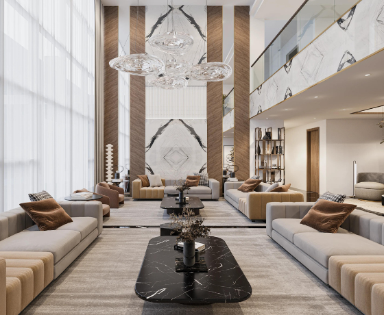 Interior design and fit out Dubai Hills by Hammer Interiors