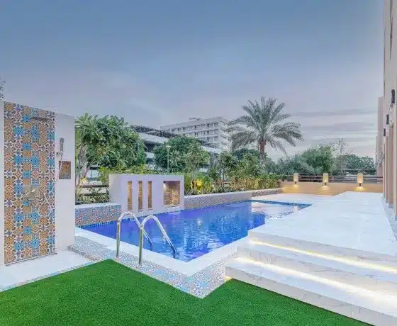 Landscape and garden design in Al Furjan