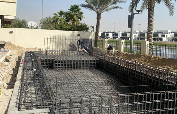 Landscape design and build services in Dubai